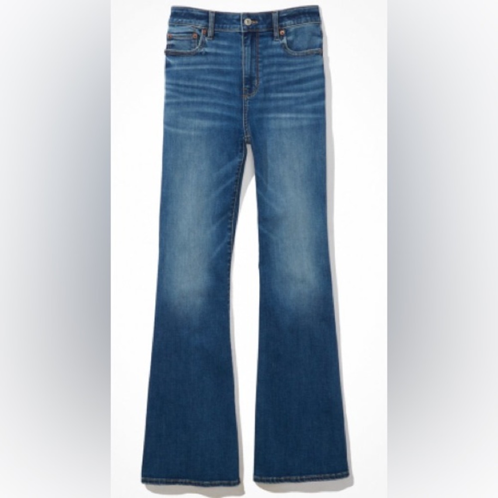 NWT American Eagle Super High Rise Flare Jeans